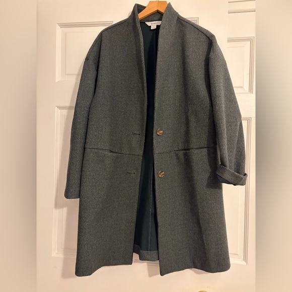 Old Navy Jackets & Blazers - Old Navy women’s Charcoal Trench Coat